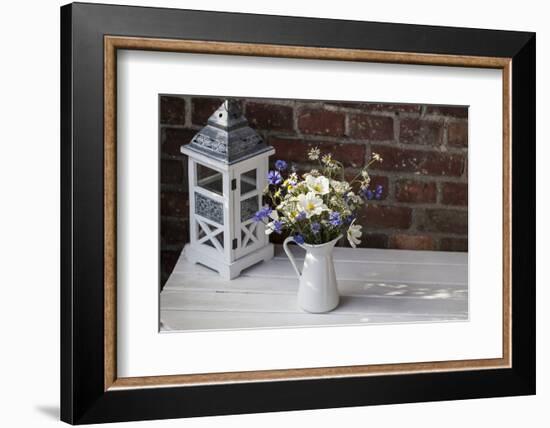 Bouquet, Summer Flowers, Lantern-Andrea Haase-Framed Photographic Print