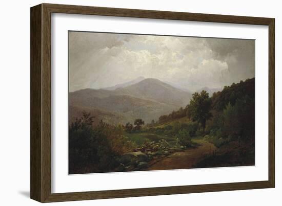 Bouquet Valley in the Adirondacks, 1864-Hendrik Avercamp-Framed Giclee Print