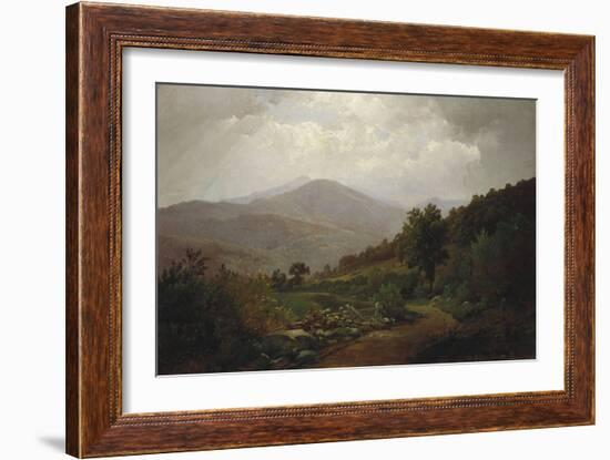 Bouquet Valley in the Adirondacks, 1864-Hendrik Avercamp-Framed Giclee Print