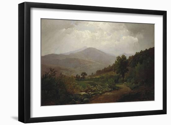 Bouquet Valley in the Adirondacks, 1864-Hendrik Avercamp-Framed Giclee Print