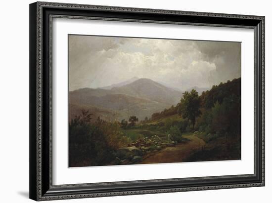 Bouquet Valley in the Adirondacks, 1864-Hendrik Avercamp-Framed Giclee Print