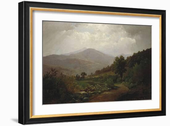 Bouquet Valley in the Adirondacks, 1864-Hendrik Avercamp-Framed Giclee Print