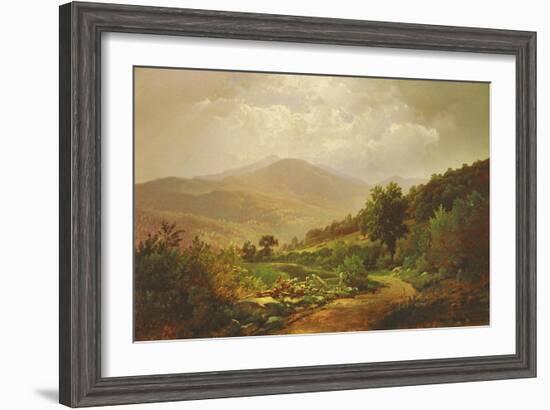 Bouquet Valley in the Adirondacks-William Trost Richards-Framed Giclee Print