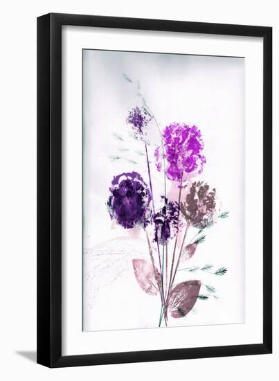 Bouquet Violet-Pernille Folcarelli-Framed Art Print