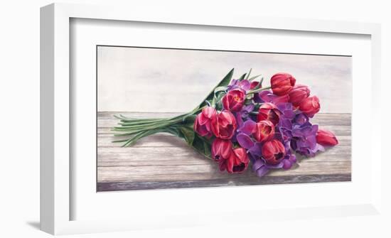 Bouquet-Cristina Mavaracchio-Framed Art Print