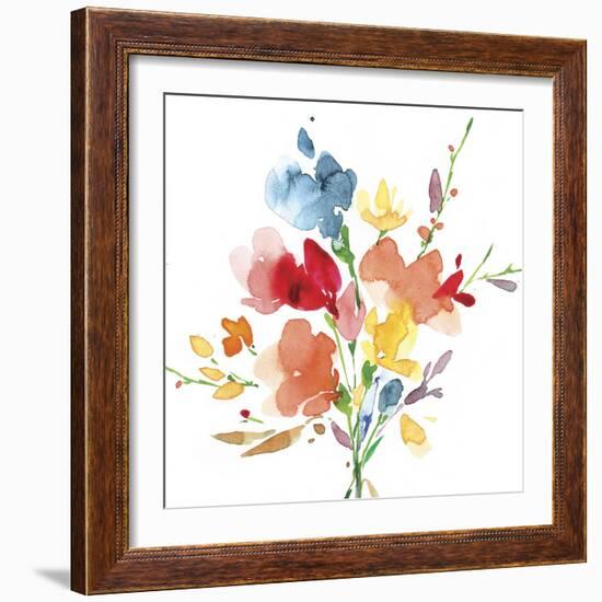 Bouquet-Isabelle Z-Framed Art Print