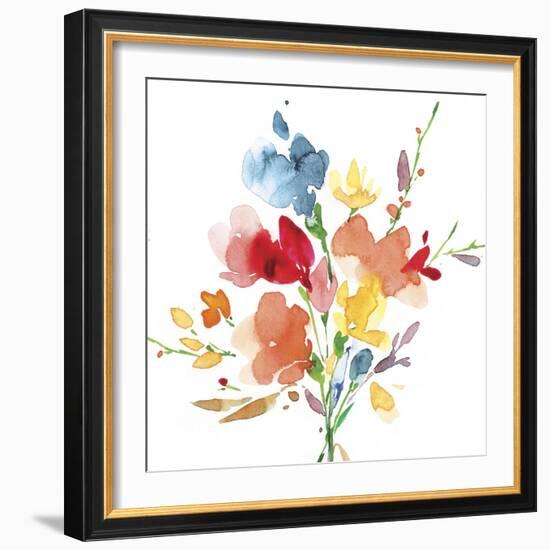 Bouquet-Isabelle Z-Framed Art Print
