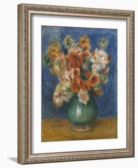 Bouquet-Pierre-Auguste Renoir-Framed Giclee Print