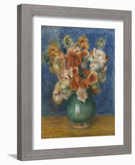 Bouquet-Pierre-Auguste Renoir-Framed Giclee Print