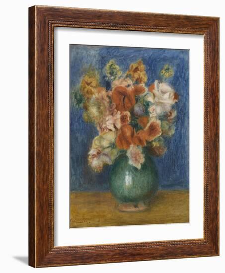 Bouquet-Pierre-Auguste Renoir-Framed Giclee Print