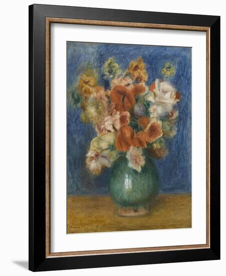 Bouquet-Pierre-Auguste Renoir-Framed Giclee Print