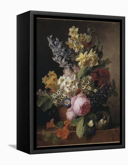 Bouquet-Jan Frans van Dael-Framed Premier Image Canvas