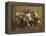 Bouquet-Eugene Delacroix-Framed Premier Image Canvas