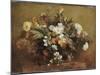 Bouquet-Eugene Delacroix-Mounted Giclee Print