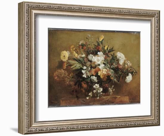 Bouquet-Eugene Delacroix-Framed Giclee Print