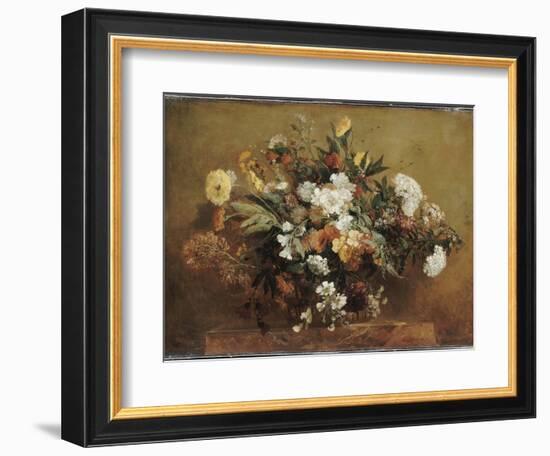 Bouquet-Eugene Delacroix-Framed Giclee Print