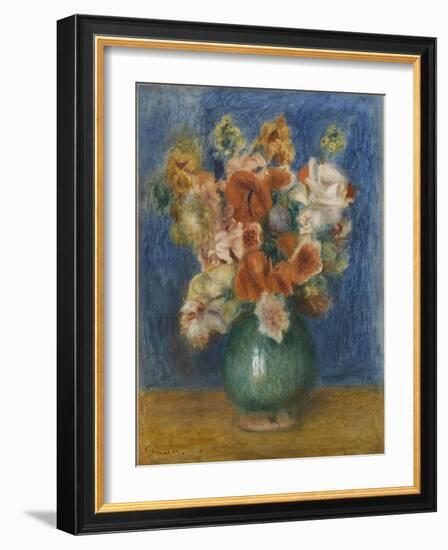 Bouquet-Pierre-Auguste Renoir-Framed Giclee Print