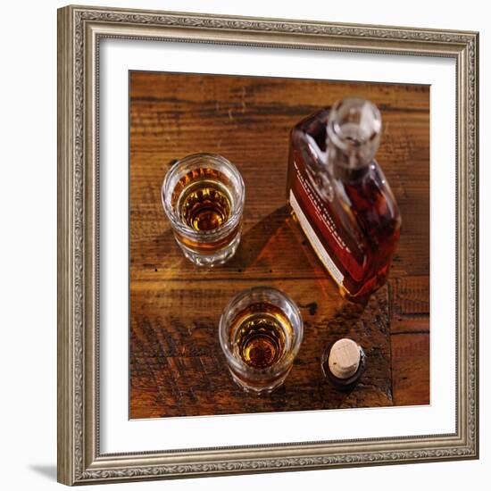 Bourbon Shots-George Oze-Framed Photographic Print