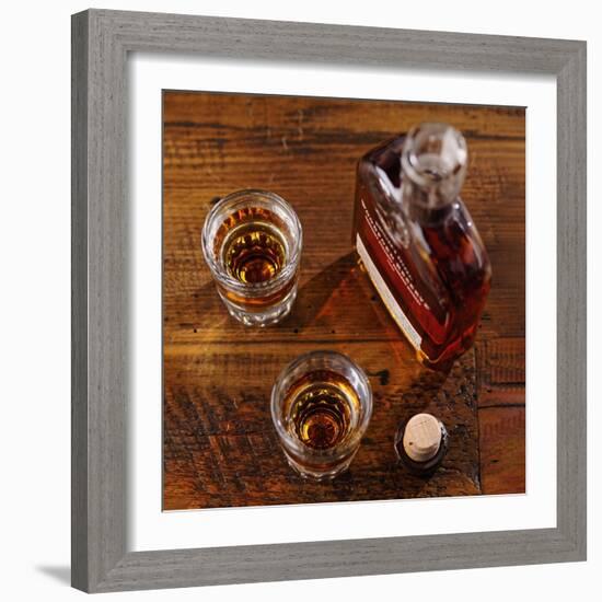 Bourbon Shots-George Oze-Framed Photographic Print