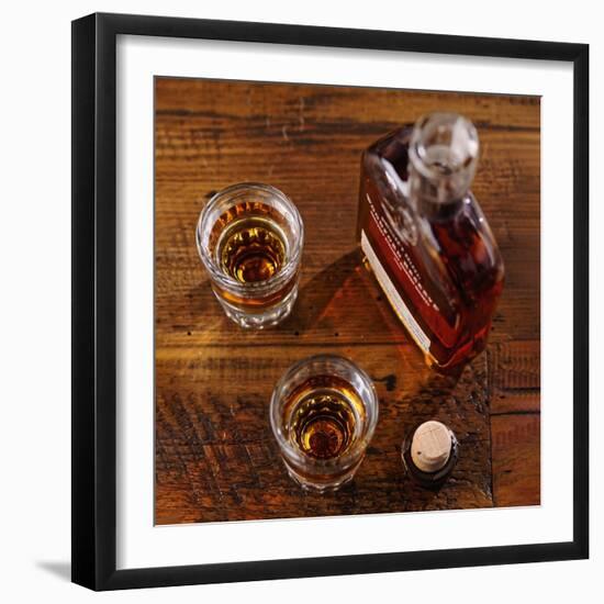Bourbon Shots-George Oze-Framed Photographic Print
