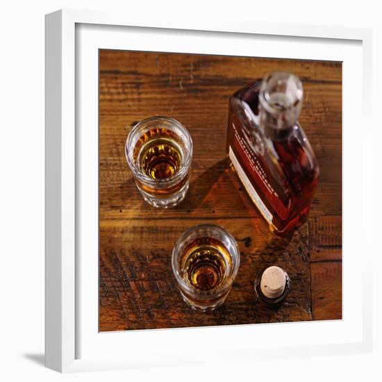 Bourbon Shots-George Oze-Framed Photographic Print