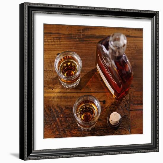 Bourbon Shots-George Oze-Framed Photographic Print