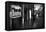 Bourbon Street 2 BW-John Gusky-Framed Premier Image Canvas