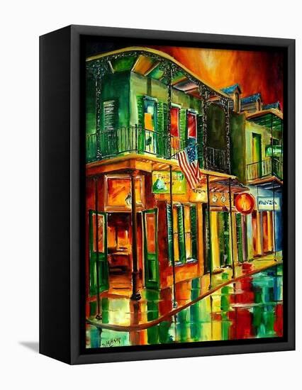 Bourbon Street Blitz-Diane Millsap-Framed Stretched Canvas