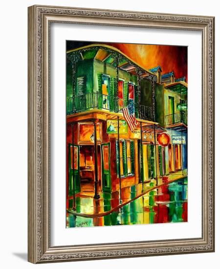 Bourbon Street Blitz-Diane Millsap-Framed Art Print