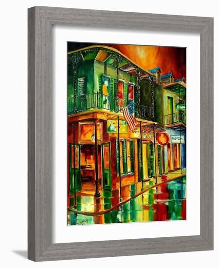 Bourbon Street Blitz-Diane Millsap-Framed Art Print