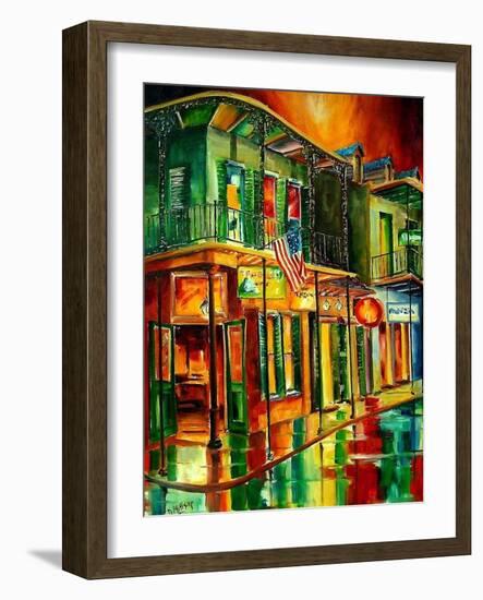 Bourbon Street Blitz-Diane Millsap-Framed Art Print