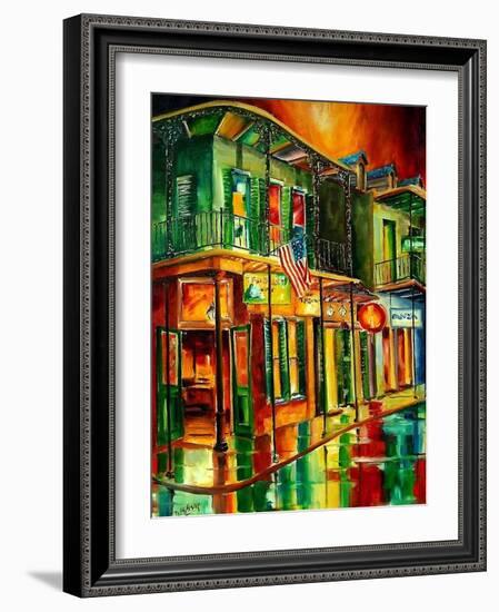 Bourbon Street Blitz-Diane Millsap-Framed Art Print