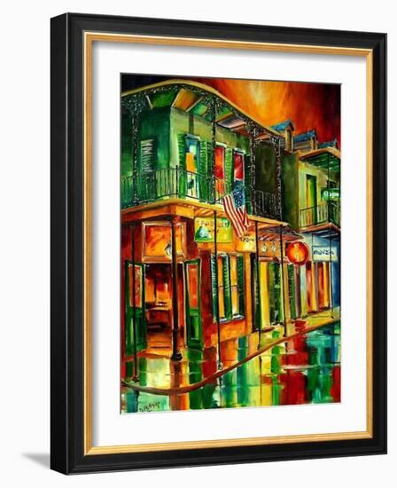 Bourbon Street Blitz-Diane Millsap-Framed Art Print