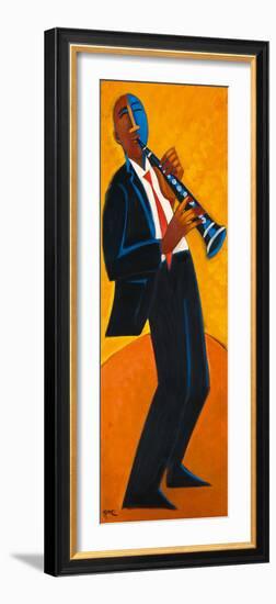 Bourbon Street Clarinet-Marsha Hammel-Framed Giclee Print