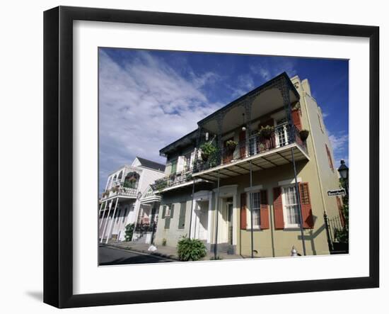 Bourbon Street, French Quarter, New Orleans, Louisiana, USA-Robert Francis-Framed Photographic Print