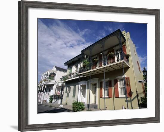 Bourbon Street, French Quarter, New Orleans, Louisiana, USA-Robert Francis-Framed Photographic Print