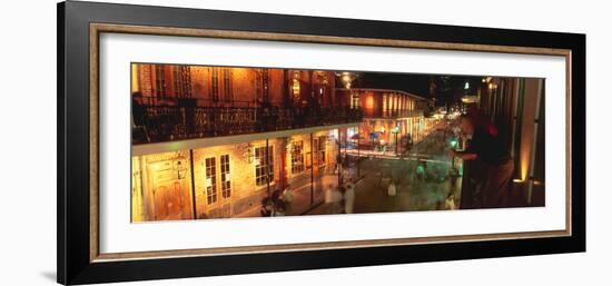 Bourbon Street, French Quarter, New Orleans, Louisiana-null-Framed Photographic Print