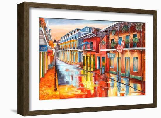 Bourbon Street Morning-Diane Millsap-Framed Art Print