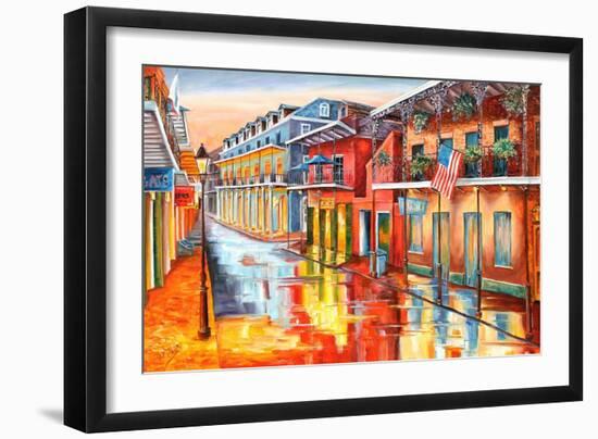 Bourbon Street Morning-Diane Millsap-Framed Art Print