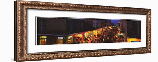 Bourbon Street, New Orleans, Louisiana-James Blakeway-Framed Art Print