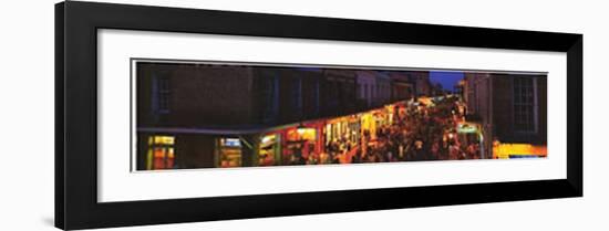 Bourbon Street, New Orleans, Louisiana-James Blakeway-Framed Art Print