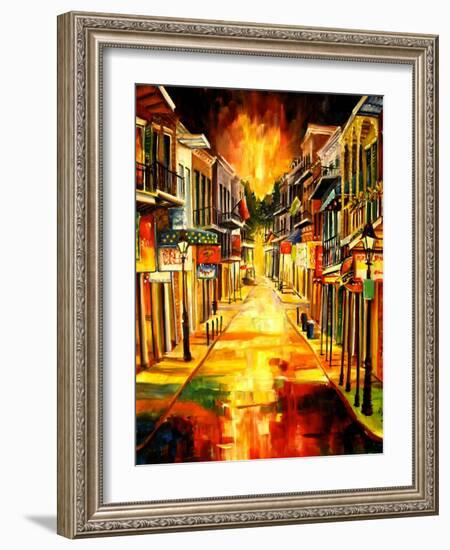 Bourbon Street Night-Diane Millsap-Framed Art Print