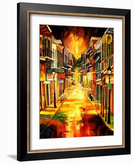 Bourbon Street Night-Diane Millsap-Framed Art Print