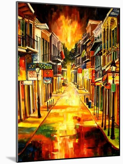 Bourbon Street Night-Diane Millsap-Mounted Art Print