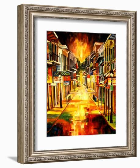 Bourbon Street Night-Diane Millsap-Framed Art Print