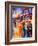 Bourbon Street Red-Diane Millsap-Framed Art Print