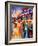 Bourbon Street Red-Diane Millsap-Framed Art Print