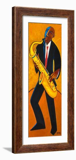 Bourbon Street Sax-Marsha Hammel-Framed Giclee Print