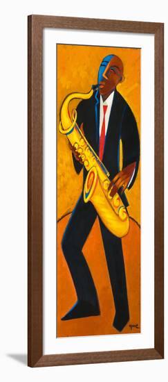 Bourbon Street Sax-Marsha Hammel-Framed Giclee Print