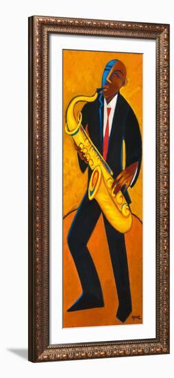 Bourbon Street Sax-Marsha Hammel-Framed Giclee Print